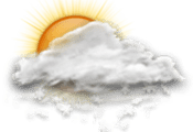 Awan banyak dengan kemungkinan salji