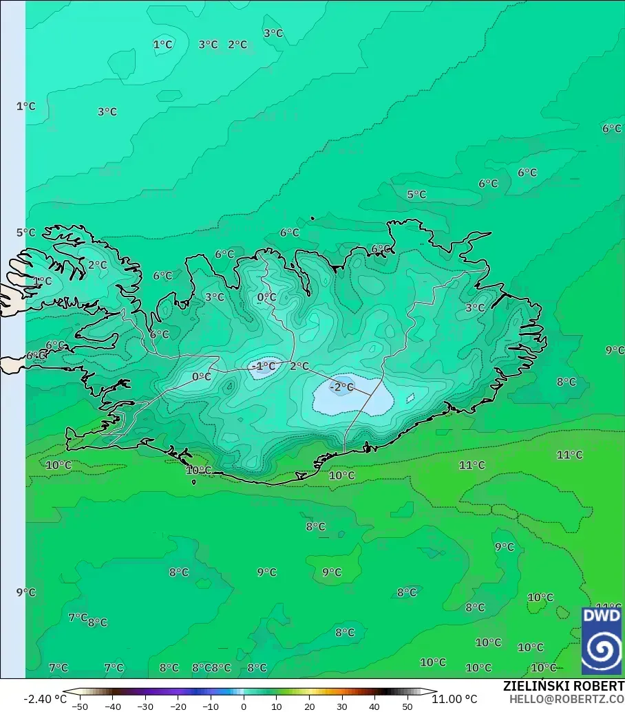 ICON model - Iceland, Takat Embun 2 m