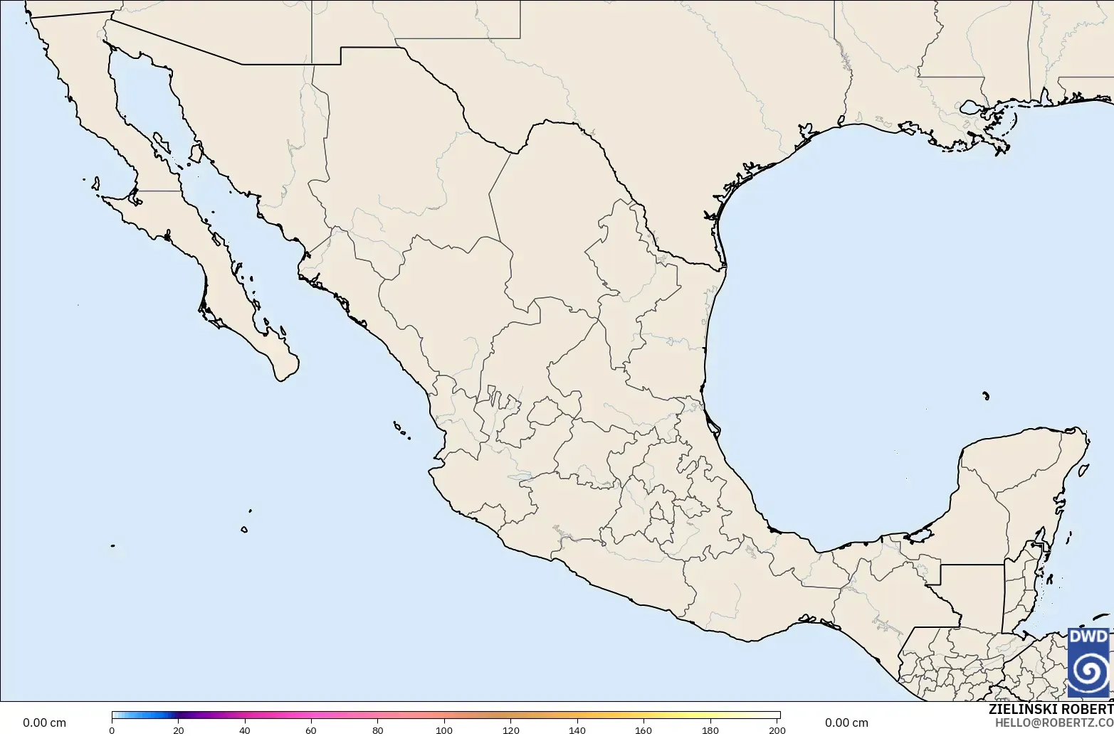 ICON model - Mexico, Ketebalan Salji